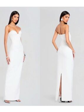 retrofete Luna Dress in White